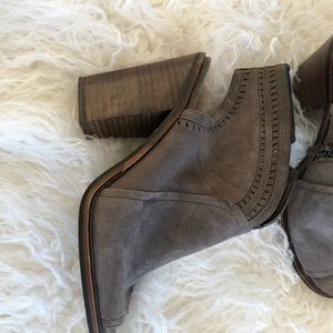 Vince Camuto Peep Toe Booties